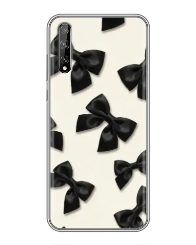 Чехол для Huawei P Smart Pro с картинкой «Черные бантики» Чехол для Huawei P Smart Pro с картинкой «Черные бантики»