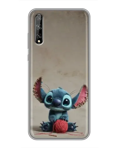 Чехол для Huawei P Smart Pro с картинкой «Стич на коричневом фоне» Чехол для Huawei P Smart Pro с картинкой «Стич на коричневом фоне»