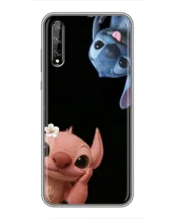 Чехол для Huawei P Smart Pro с картинкой «Фиолетовый туман роз»