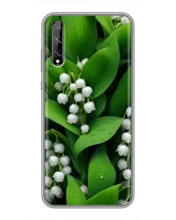Чохол для Huawei P Smart Pro з картинкою «Конвалії в зелені»