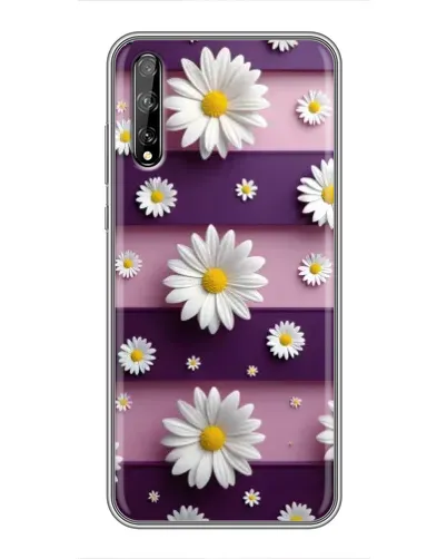Чохол для Huawei P Smart Pro з картинкою «Ромашки на фіолетовому» Чохол для Huawei P Smart Pro з картинкою «Ромашки на фіолетовому»