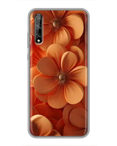 Чохол для Huawei P Smart Pro з картинкою «Помаранчева макро квітка» Чохол для Huawei P Smart Pro з картинкою «Помаранчева макро квітка»