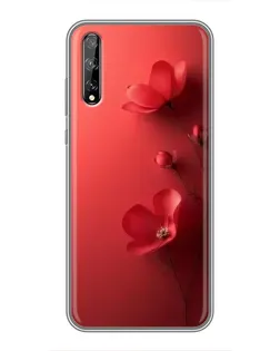 Чохол для Huawei P Smart Pro з картинкою «Макові суцвіття»