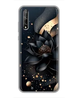 Чохол для Huawei P Smart Pro з картинкою «Чорний лотос»