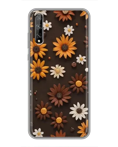 Чохол для Huawei P Smart Pro з картинкою «Візерунок з маленьких соняшників» Чохол для Huawei P Smart Pro з картинкою «Візерунок з маленьких соняшників»