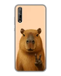Чохол для Huawei P Smart Pro з картинкою «Капібара вікторія»