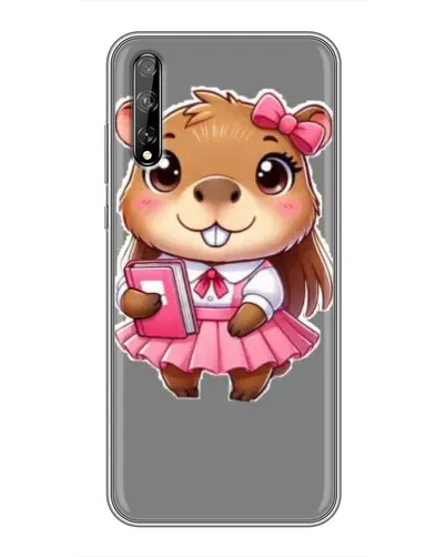 Чохол для Huawei P Smart Pro з картинкою «Дівчинка капібара» Чохол для Huawei P Smart Pro з картинкою «Дівчинка капібара»