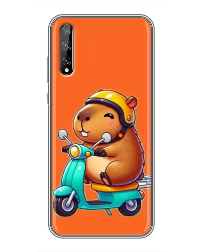 Чохол для Huawei P Smart Pro з картинкою «Капібара на скутері» Чохол для Huawei P Smart Pro з картинкою «Капібара на скутері»