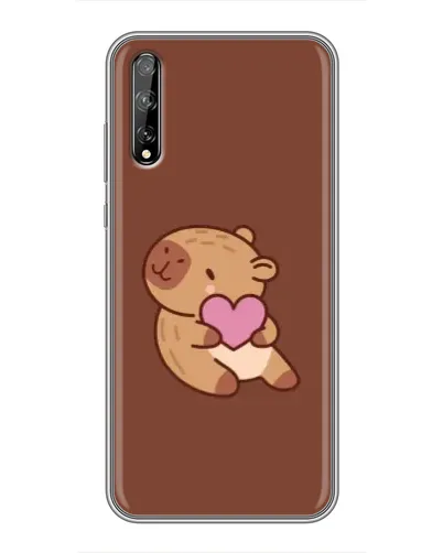 Чохол для Huawei P Smart Pro з картинкою «Капібара з серцем» Чохол для Huawei P Smart Pro з картинкою «Капібара з серцем»