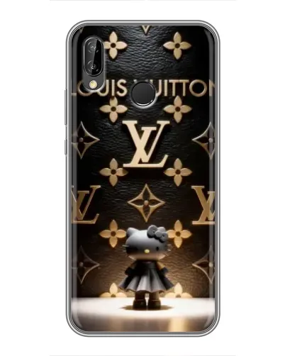 Чехол для Huawei P Smart Z / Y9 Prime 2019 с картинкой «Монограмма с фигурой» Чехол для Huawei P Smart Z / Y9 Prime 2019 с картинкой «Монограмма с фигурой»