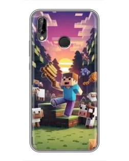 Чохол для Huawei P Smart Z / Y9 Prime 2019 з картинкою «Стів на фермі»