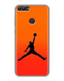 Чехол для Huawei P Smart (Enjoy 7s, FIG-LA1) с картинкой «Jordan Sunset»