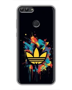 Чохол для Huawei P Smart (Enjoy 7s, FIG-LA1) з картинкою «Adidas Splash» Чохол для Huawei P Smart (Enjoy 7s, FIG-LA1) з картинкою «Adidas Splash»