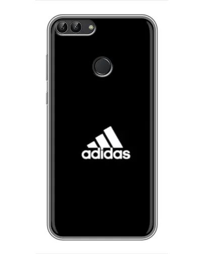 Чехол для Huawei P Smart (Enjoy 7s, FIG-LA1) с картинкой «Adidas Red Style»