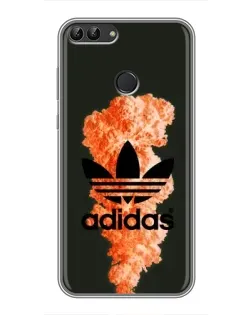 Чохол для Huawei P Smart (Enjoy 7s, FIG-LA1) з картинкою «Помаранчевий дим Adidas» Чохол для Huawei P Smart (Enjoy 7s, FIG-LA1) з картинкою «Помаранчевий дим Adidas»