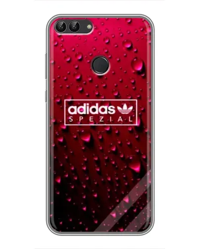 Чехол для Huawei P Smart (Enjoy 7s, FIG-LA1) с картинкой «Adidas Gold Marble»
