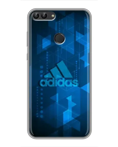 Чехол для Huawei P Smart (Enjoy 7s, FIG-LA1) с картинкой «Adidas Sport Art»