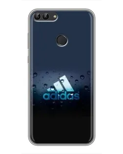 Чохол для Huawei P Smart (Enjoy 7s, FIG-LA1) з картинкою «Adidas Water Drops» Чохол для Huawei P Smart (Enjoy 7s, FIG-LA1) з картинкою «Adidas Water Drops»