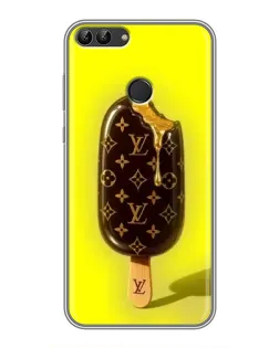 Чехол для Huawei P Smart (Enjoy 7s, FIG-LA1) с картинкой «Мороженое от LV»
