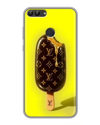 Чехол для Huawei P Smart (Enjoy 7s, FIG-LA1) с картинкой «Мороженое от LV»