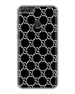 Чохол для Huawei P Smart (Enjoy 7s, FIG-LA1) з картинкою «Gucci — сітчастий паттерн»