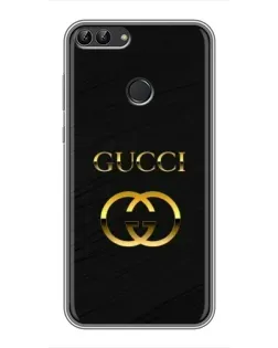 Чехол для Huawei P Smart (Enjoy 7s, FIG-LA1) с картинкой «Золотой логотип Gucci» Чехол для Huawei P Smart (Enjoy 7s, FIG-LA1) с картинкой «Золотой логотип Gucci»