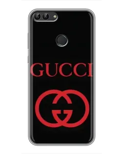 Чехол для Huawei P Smart (Enjoy 7s, FIG-LA1) с картинкой «Gucci — красный логотип» Чехол для Huawei P Smart (Enjoy 7s, FIG-LA1) с картинкой «Gucci — красный логотип»
