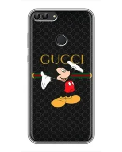 Чехол для Huawei P Smart (Enjoy 7s, FIG-LA1) с картинкой «Микки Маус Gucci» Чехол для Huawei P Smart (Enjoy 7s, FIG-LA1) с картинкой «Микки Маус Gucci»