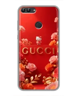 Чехол для Huawei P Smart (Enjoy 7s, FIG-LA1) с картинкой «Gucci — золотой сад» Чехол для Huawei P Smart (Enjoy 7s, FIG-LA1) с картинкой «Gucci — золотой сад»