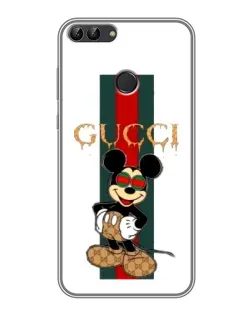 Чехол для Huawei P Smart (Enjoy 7s, FIG-LA1) с картинкой «Микки Маус Gucci — полосы» Чехол для Huawei P Smart (Enjoy 7s, FIG-LA1) с картинкой «Микки Маус Gucci — полосы»