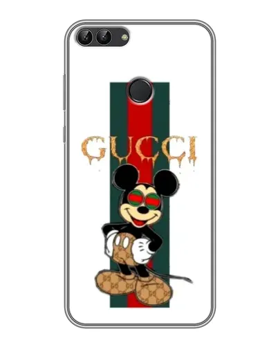 Чехол для Huawei P Smart (Enjoy 7s, FIG-LA1) с картинкой «Микки Маус Gucci — полосы» Чехол для Huawei P Smart (Enjoy 7s, FIG-LA1) с картинкой «Микки Маус Gucci — полосы»
