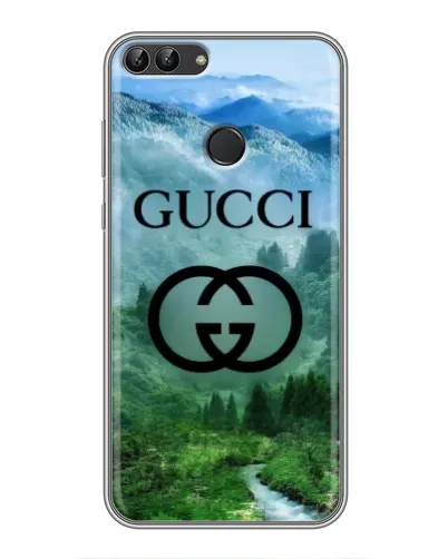 Чехол для Huawei P Smart (Enjoy 7s, FIG-LA1) с картинкой «Gucci — горный пейзаж» Чехол для Huawei P Smart (Enjoy 7s, FIG-LA1) с картинкой «Gucci — горный пейзаж»