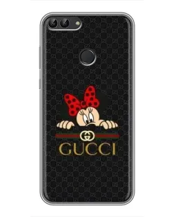 Чехол для Huawei P Smart (Enjoy 7s, FIG-LA1) с картинкой «Минни Маус Gucci — черный» Чехол для Huawei P Smart (Enjoy 7s, FIG-LA1) с картинкой «Минни Маус Gucci — черный»