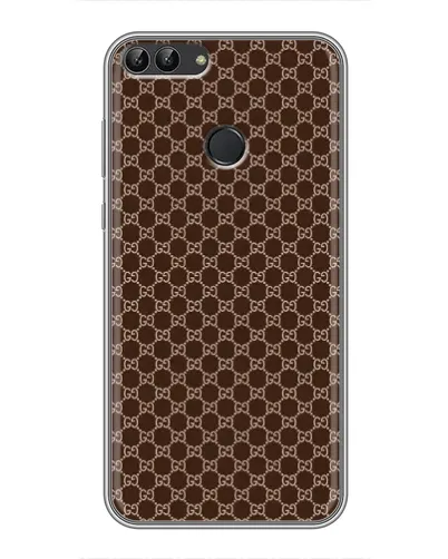 Чехол для Huawei P Smart (Enjoy 7s, FIG-LA1) с картинкой «Gucci — шоколадная сетка» Чехол для Huawei P Smart (Enjoy 7s, FIG-LA1) с картинкой «Gucci — шоколадная сетка»