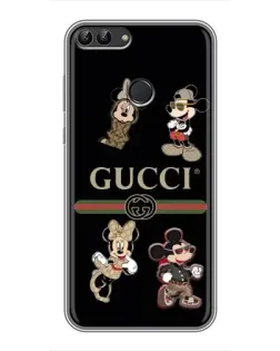 Чехол для Huawei P Smart (Enjoy 7s, FIG-LA1) с картинкой «Gucci — герои Disney и монограмма» Чехол для Huawei P Smart (Enjoy 7s, FIG-LA1) с картинкой «Gucci — герои Disney и монограмма»