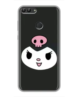 Чехол для Huawei P Smart (Enjoy 7s, FIG-LA1) с картинкой «Большая мордочка Куроми»