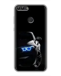 Чохол для Huawei P Smart (Enjoy 7s, FIG-LA1) з картинкою «BMW — нічний погляд» Чохол для Huawei P Smart (Enjoy 7s, FIG-LA1) з картинкою «BMW — нічний погляд»