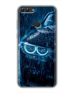 Чохол для Huawei P Smart (Enjoy 7s, FIG-LA1) з картинкою «BMW під дощем» Чохол для Huawei P Smart (Enjoy 7s, FIG-LA1) з картинкою «BMW під дощем»
