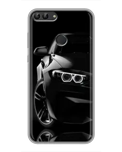 Чохол для Huawei P Smart (Enjoy 7s, FIG-LA1) з картинкою «Чорна BMW — профіль» Чохол для Huawei P Smart (Enjoy 7s, FIG-LA1) з картинкою «Чорна BMW — профіль»