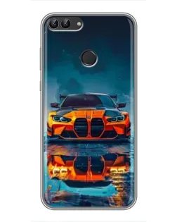 Чохол для Huawei P Smart (Enjoy 7s, FIG-LA1) з картинкою «BMW — золота емблема» Чохол для Huawei P Smart (Enjoy 7s, FIG-LA1) з картинкою «BMW — золота емблема»