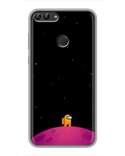 Чохол для Huawei P Smart (Enjoy 7s, FIG-LA1) з картинкою «Самотній герой на планеті» Чохол для Huawei P Smart (Enjoy 7s, FIG-LA1) з картинкою «Самотній герой на планеті»