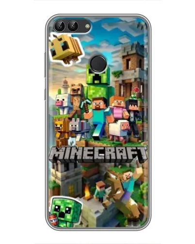 Чохол для Huawei P Smart (Enjoy 7s, FIG-LA1) з картинкою «Замок Minecraft» Чохол для Huawei P Smart (Enjoy 7s, FIG-LA1) з картинкою «Замок Minecraft»
