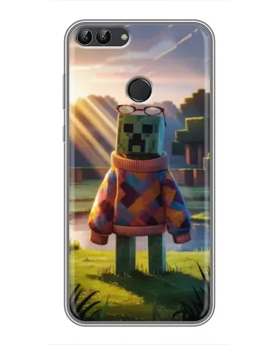 Чохол для Huawei P Smart (Enjoy 7s, FIG-LA1) з картинкою «Кріпер у светрі» Чохол для Huawei P Smart (Enjoy 7s, FIG-LA1) з картинкою «Кріпер у светрі»