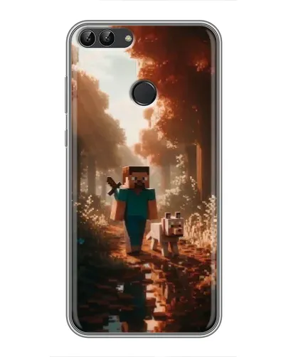 Чохол для Huawei P Smart (Enjoy 7s, FIG-LA1) з картинкою «Стів у лісі» Чохол для Huawei P Smart (Enjoy 7s, FIG-LA1) з картинкою «Стів у лісі»