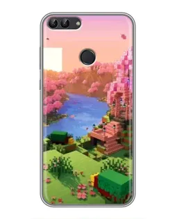Чохол для Huawei P Smart (Enjoy 7s, FIG-LA1) з картинкою «Рожеве дерево Minecraft» Чохол для Huawei P Smart (Enjoy 7s, FIG-LA1) з картинкою «Рожеве дерево Minecraft»