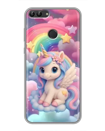 Чохол для Huawei P Smart (Enjoy 7s, FIG-LA1) з картинкою «Маленький єдиноріг»