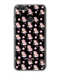 Чохол для Huawei P Smart (Enjoy 7s, FIG-LA1) з картинкою «Magic Unicorn паттерн»