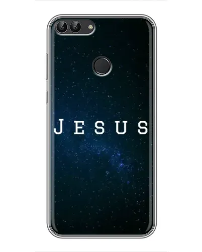 Чехол для Huawei P Smart (Enjoy 7s, FIG-LA1) с картинкой «Звездное небо Jesus»