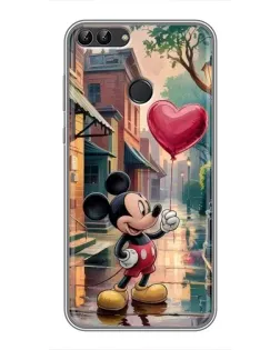 Чохол для Huawei P Smart (Enjoy 7s, FIG-LA1) з картинкою «Міккі та кулька-серце» Чохол для Huawei P Smart (Enjoy 7s, FIG-LA1) з картинкою «Міккі та кулька-серце»