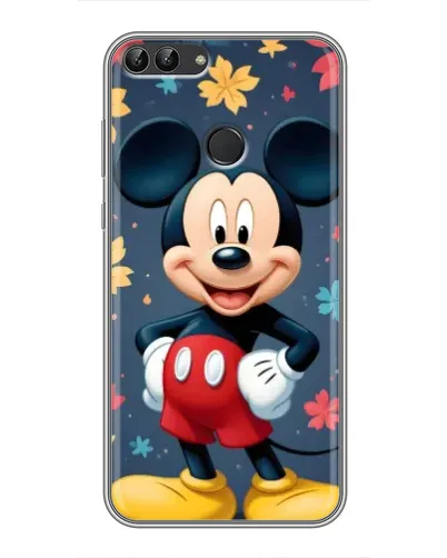 Чохол для Huawei P Smart (Enjoy 7s, FIG-LA1) з картинкою «Осінній Mickey Mouse»